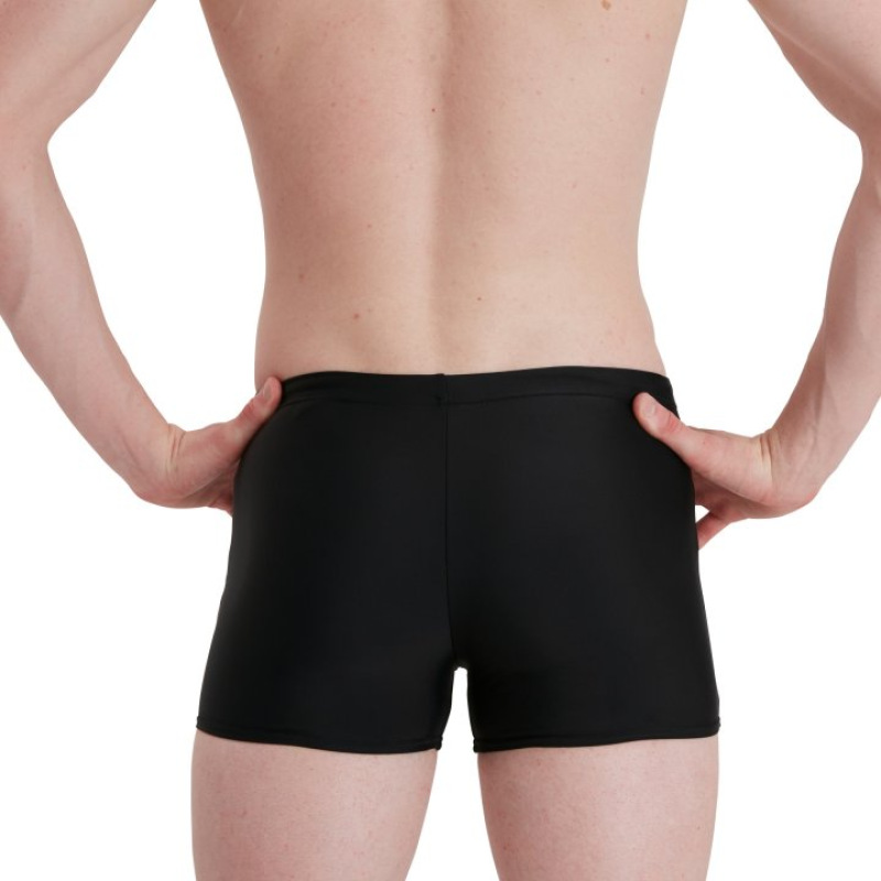 Pánske plavky Speedo Medley Logo Aquashort čierna/sivá 4