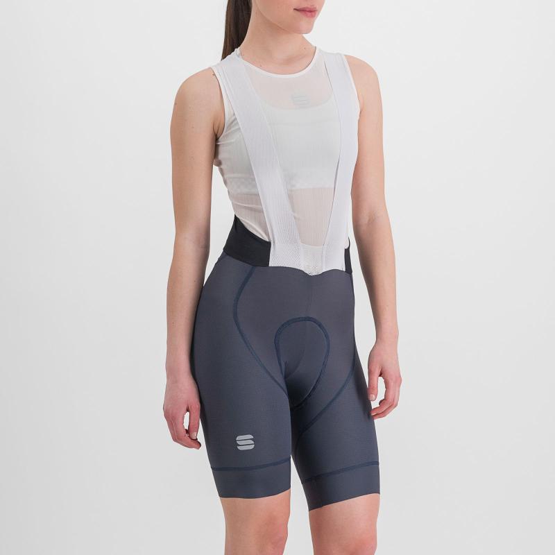 SPORTFUL Bodyfit Ltd Dámske kraťasy s trakmi modré