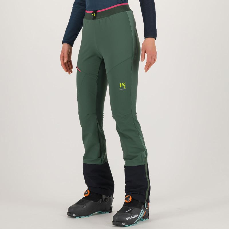 Karpos Grand Mont Skimo Dámske Nohavice Jungle Green/Duck Green