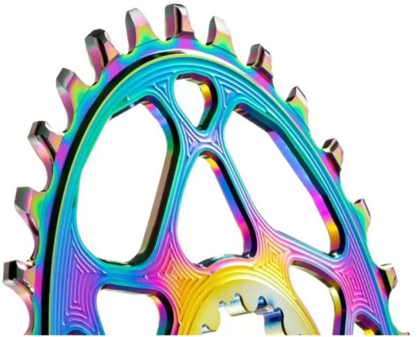 absoluteBLACK SRAM Oval Boost 148 rainbow