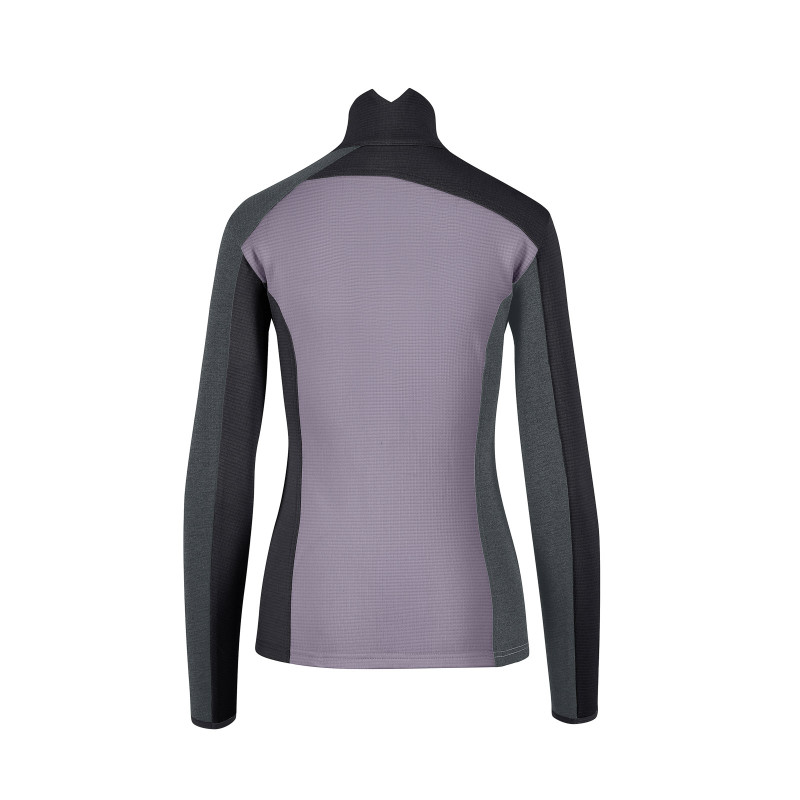 Karpos Federa Full-Zip Dámska Flíska Lavender/Black/Woodl.Gray 1