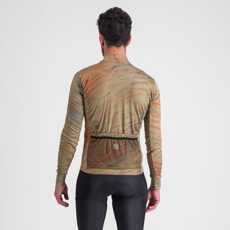 SPORTFUL CLIFF SUPERGIARA THERMAL dres olive green mud cayenna red