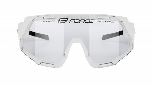 FORCE okuliare GRIP biele, fotochromatické sklá