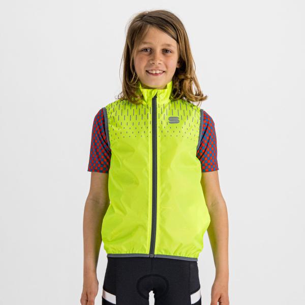 SPORTFUL Kid Reflex vesta žltá fluo