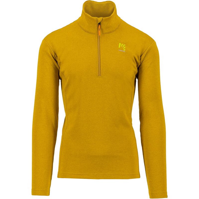 Karpos Pizzocco Half Zip flíska zlatohnedá