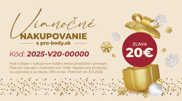 Poukážka 20€ na ďalší nákup
