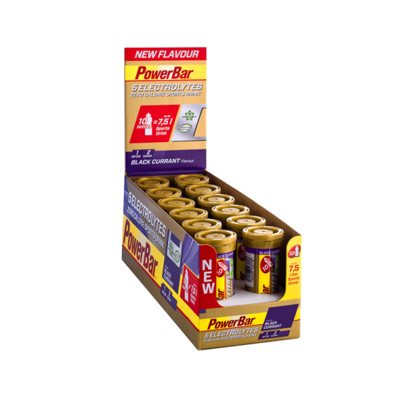 PowerBar 5 Elektrolytov 10 tabliet - Čierne ríbezle 1