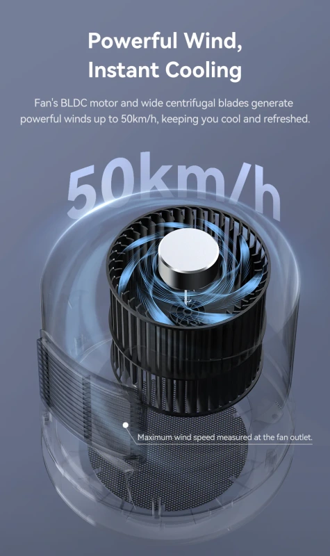 CYCPLUS F1 elektronicky riadený ventilátor 7