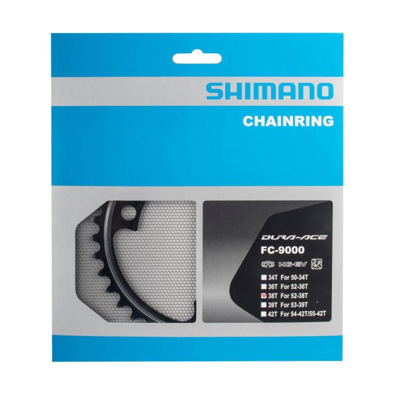 SHIMANO prevodník 38z. FC9000 Dura Ace čierny 110mm