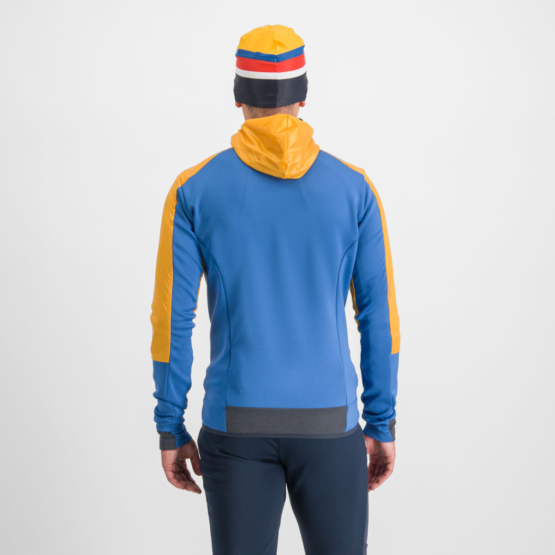 Sportful ANIMA CARDIO TECH WIND bunda blue denim/yellow 1