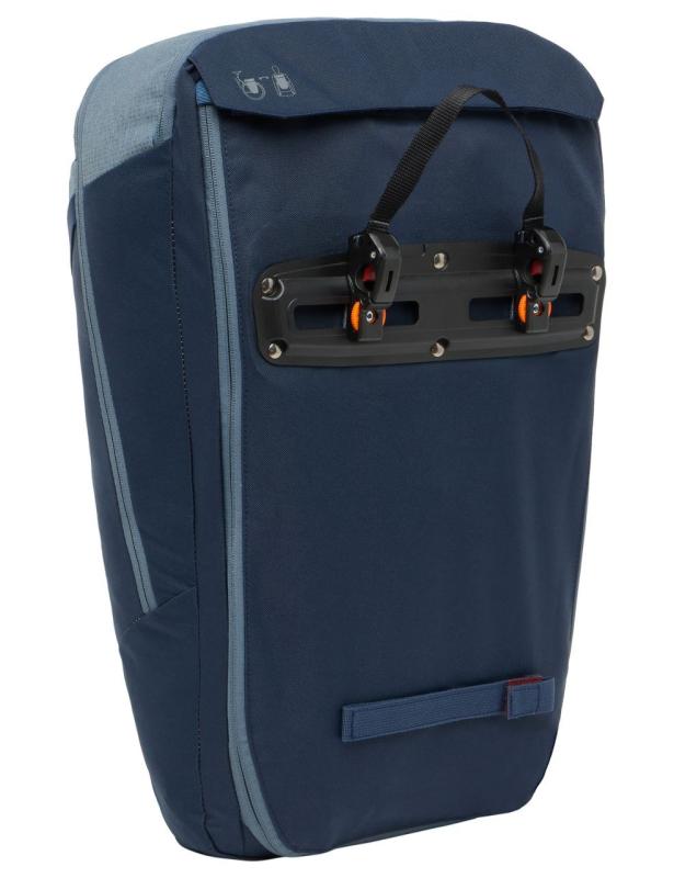 Vaude taška a batoh (2in1) Cycle 20 II, sivá (heron) 1