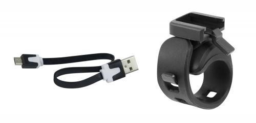 FORCE zadné svetlo DEUX 5 LED, USB 1