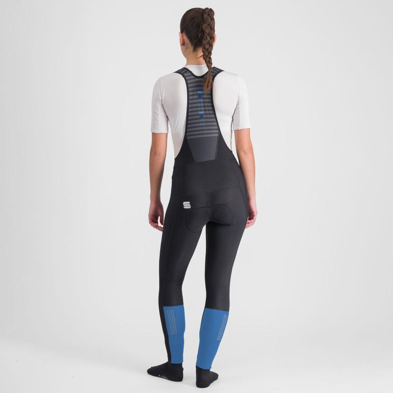 SPORTFUL CLASSIC dámske nohavice s trakmi black blue denim