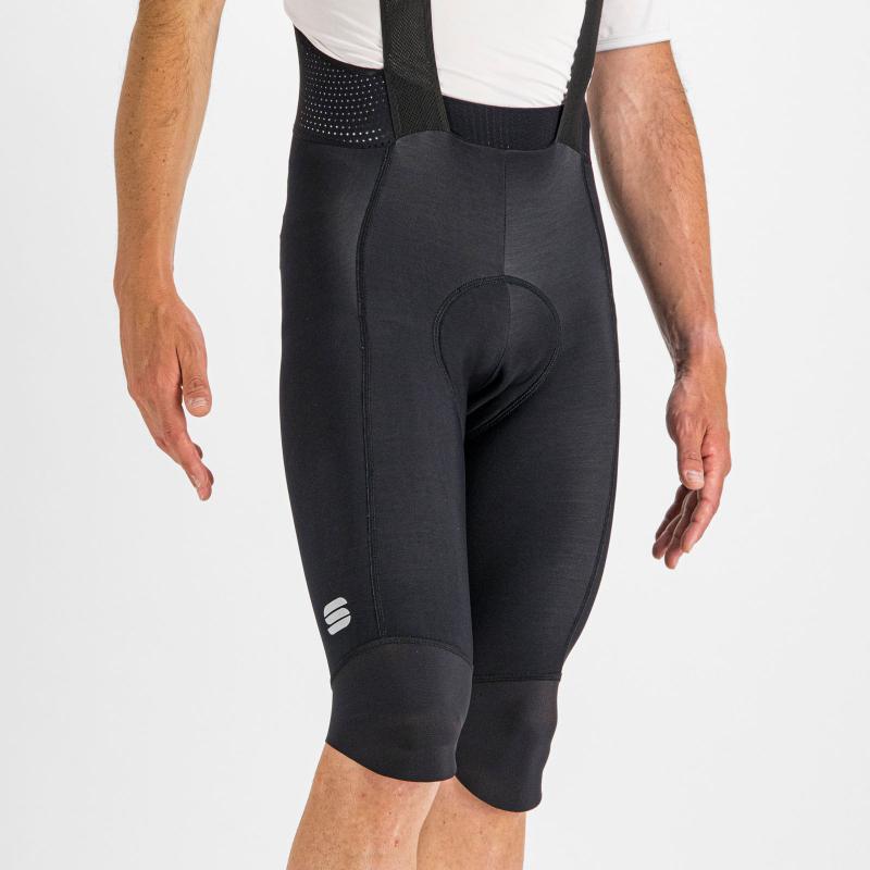 SPORTFUL Bodyfit Pro Thermal kraťasy s trakmi čierne