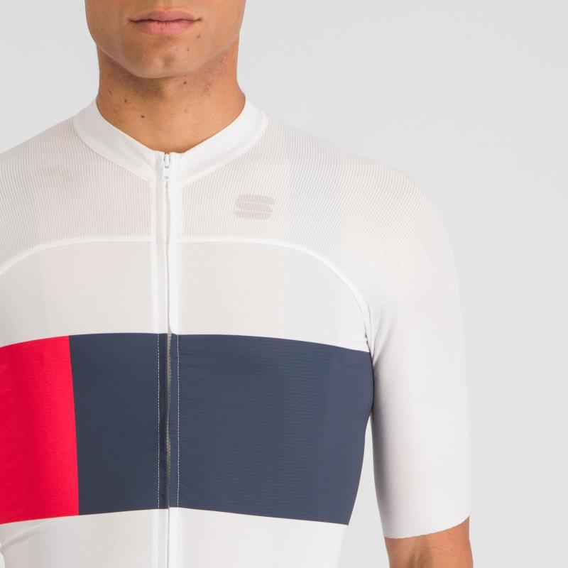 Sportful SNAP dres white galaxy blue red