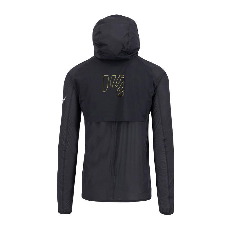 Karpos Lavaredo Rain Bunda čierna/zelená fluo 1