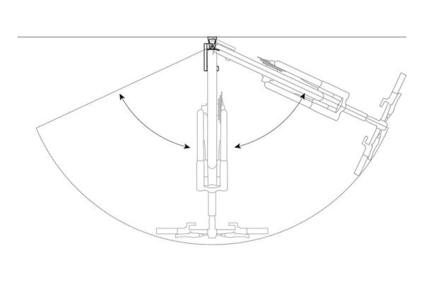 TOPEAK Držiak bicykla SWING-UP