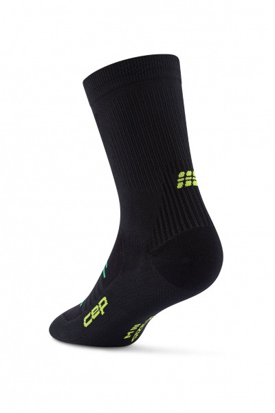 CEP Bežecké vysoké ponožky ULTRALIGHT PRO čierne 1
