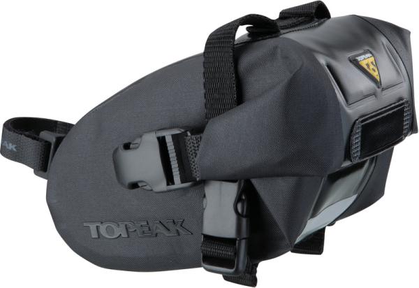 TOPEAK podsedlová taška WEDGE DRY BAG  Small čierna, popruh