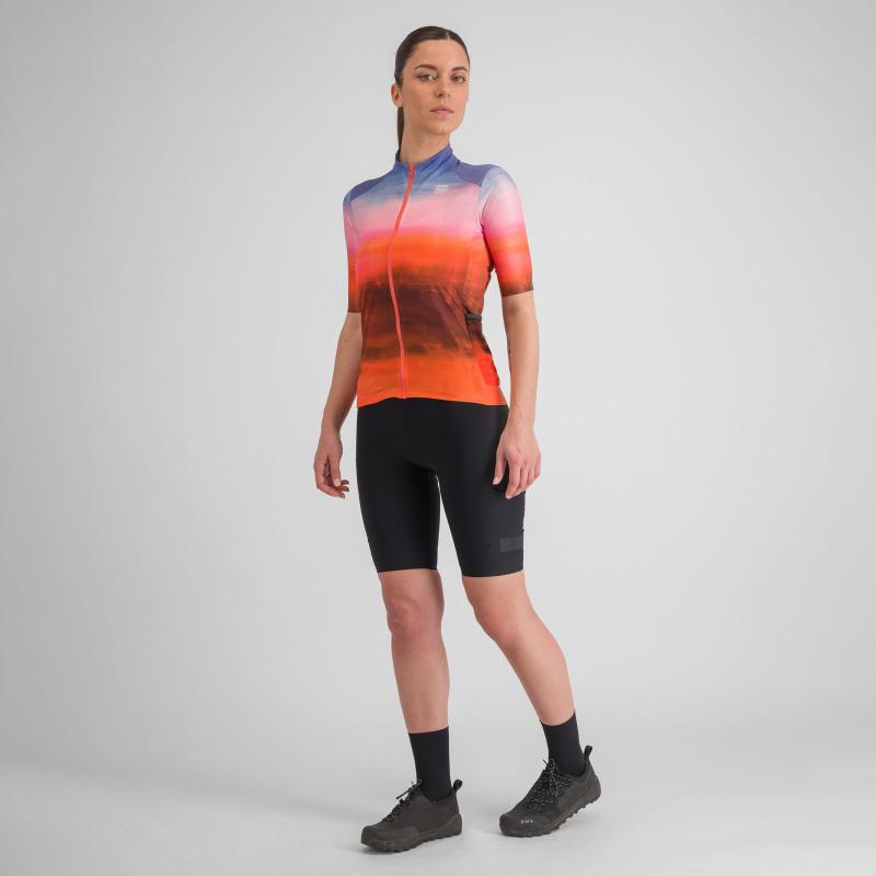 Sportful FLOW SUPERGIARA dámsky dres pompelmo sky blue