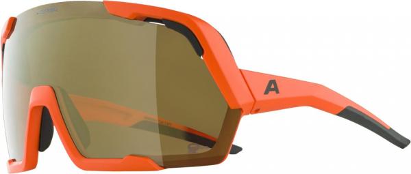 ALPINA Okuliare ROCKET BOLD Q-LITE oranžové matné
