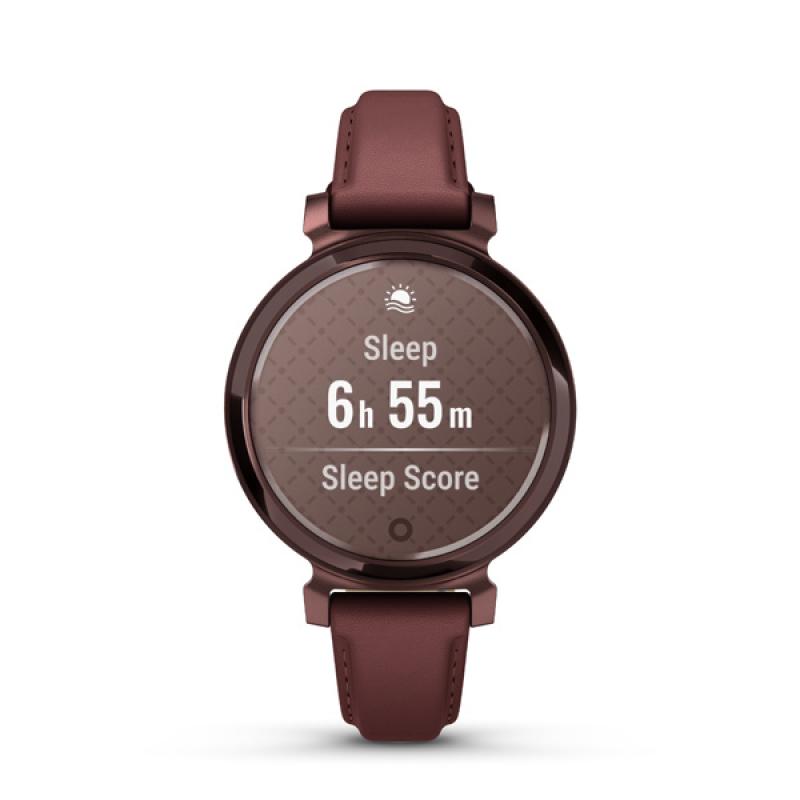 Garmin LILY 2 Classic, DarkBronze/Mulberry, Leather