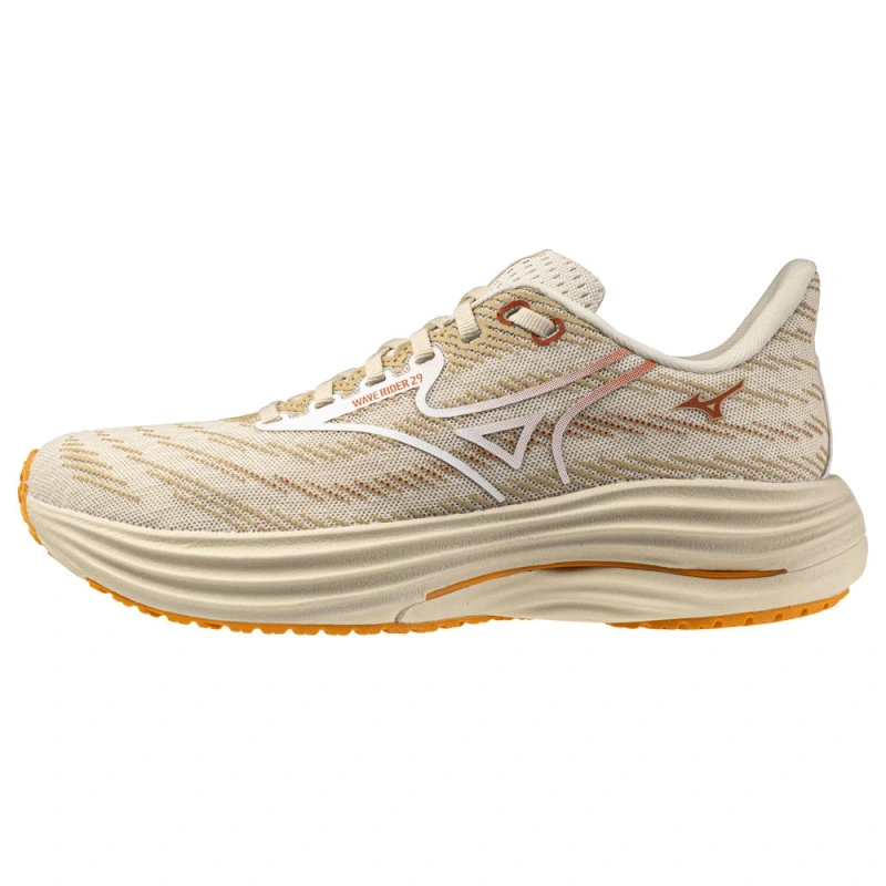 MIZUNO WAVE RIDER 29 Sand/White/Autumn Sunset 2