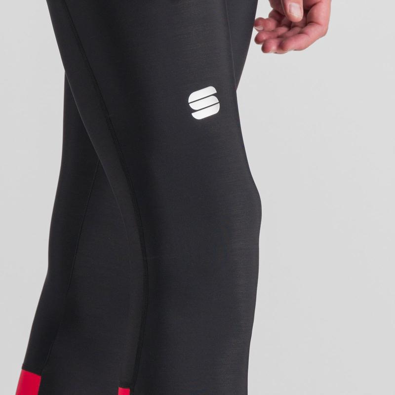 SPORTFUL CLASSIC nohavice s trakmi black tango red