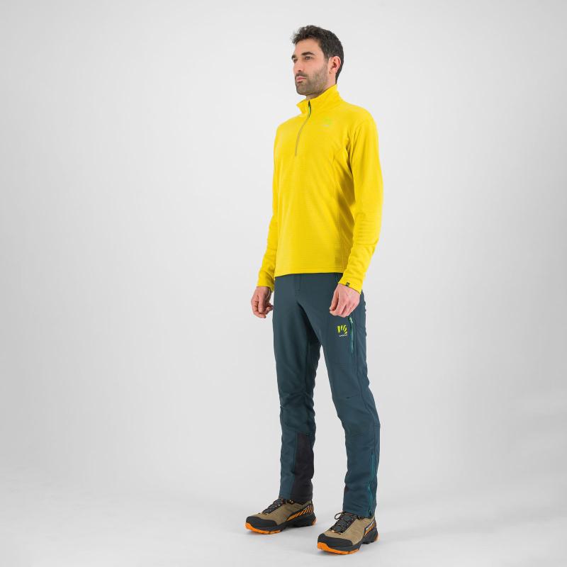 Karpos PIZZOCCO HALF ZIP flíska Sulphur