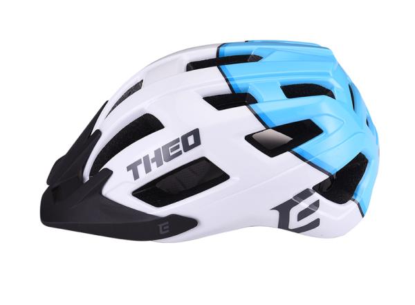 EXTEND prilba THEO white-sky blue, M/L (58-62cm) shine