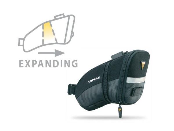 TOPEAK podsedlová taška AERO WEDGE PACK, Medium + Quick Click