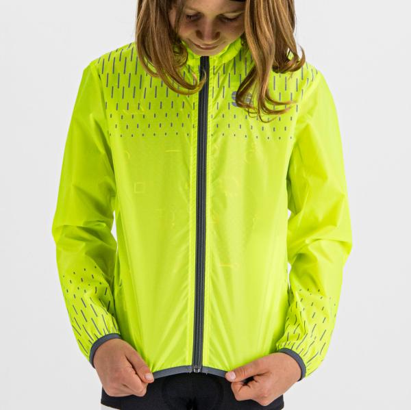 SPORTFUL Kid Reflex bunda žltá fluo