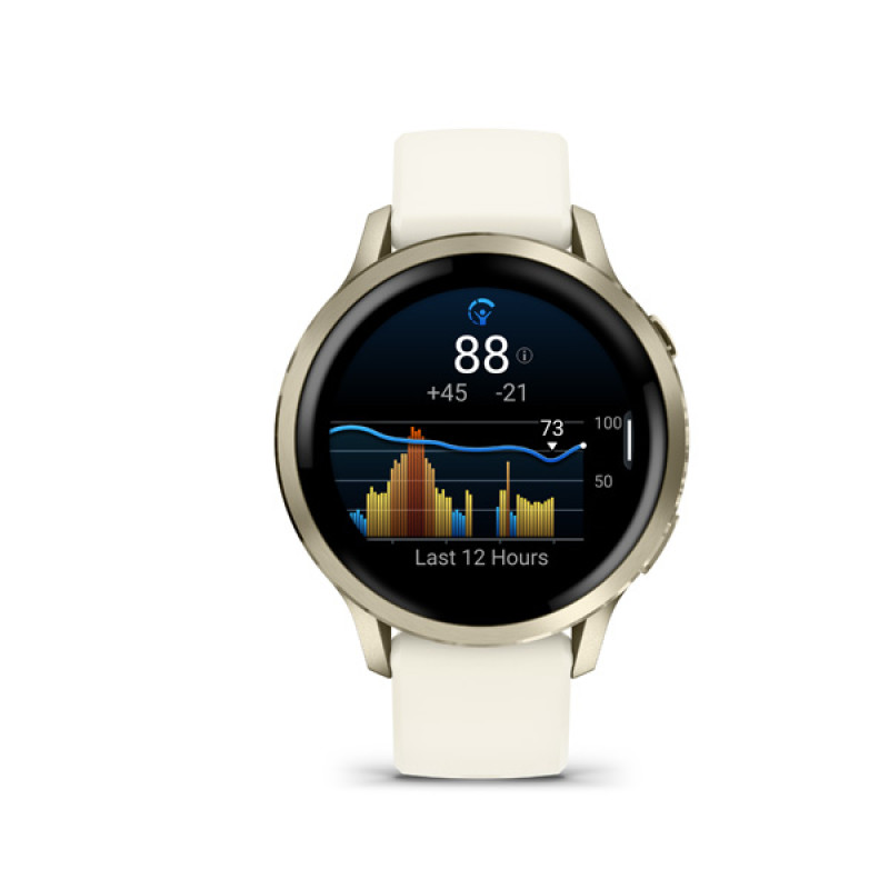 Garmin VENU 4 - 41mm, Beige/Lunar Gold + Bone 5