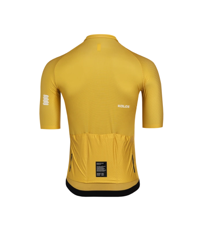 Cyklistický dres PASSION Z6 | Dres RAZOR | Gold Yellow 1