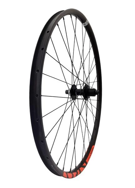 Koleso MTB FLOW Disc 29" čierne zadné Shimano MT410 BOOST, 12-SP orange