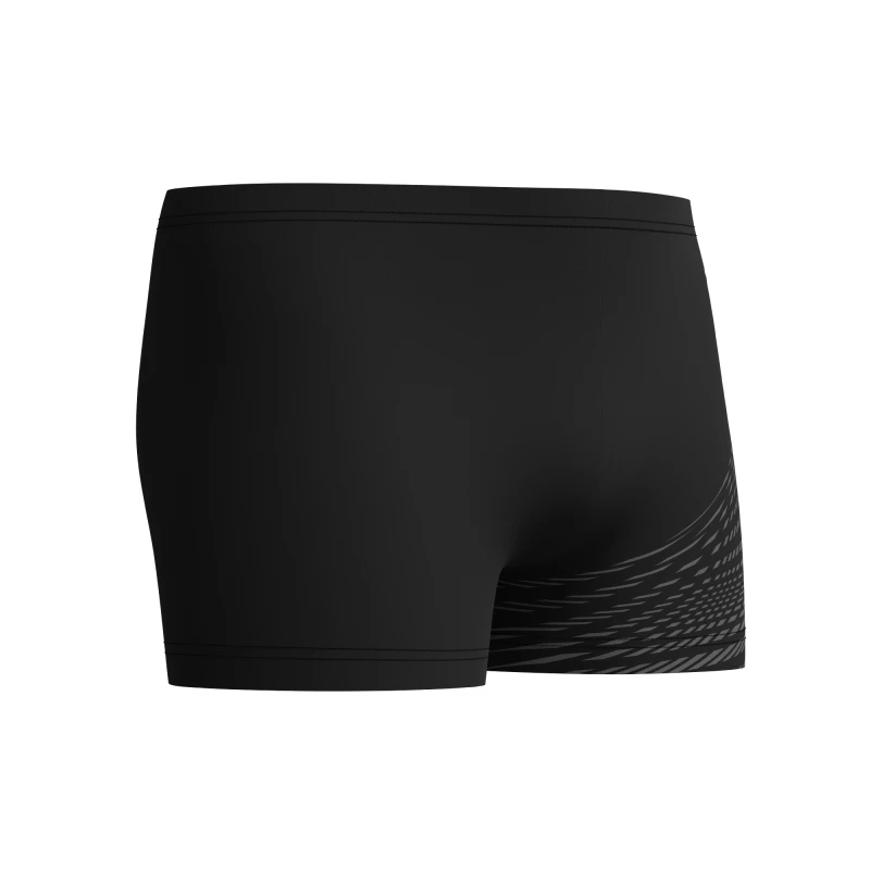 Pánske plavky Speedo Medley Logo Aquashort čierna/šedá 1