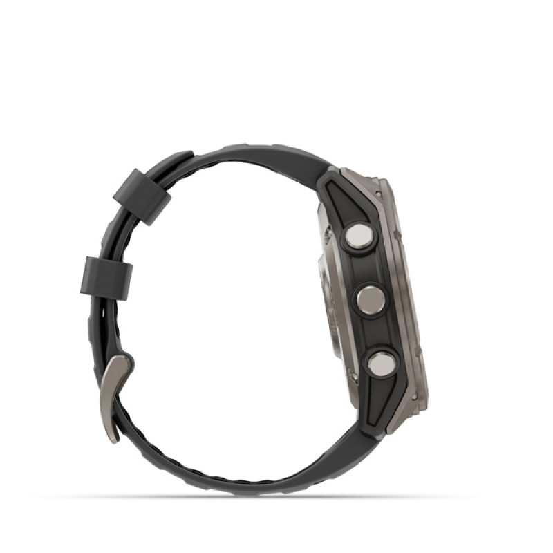 Garmin fenix 8 Pro - 51mm, AMOLED, Sapphire, Carbon Gray DLC Titanium, Black/Pebble Gray 4