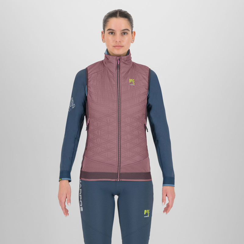 Karpos Alagna Plus Evo Dámska Vesta Deco Rose/Huckleberry 2