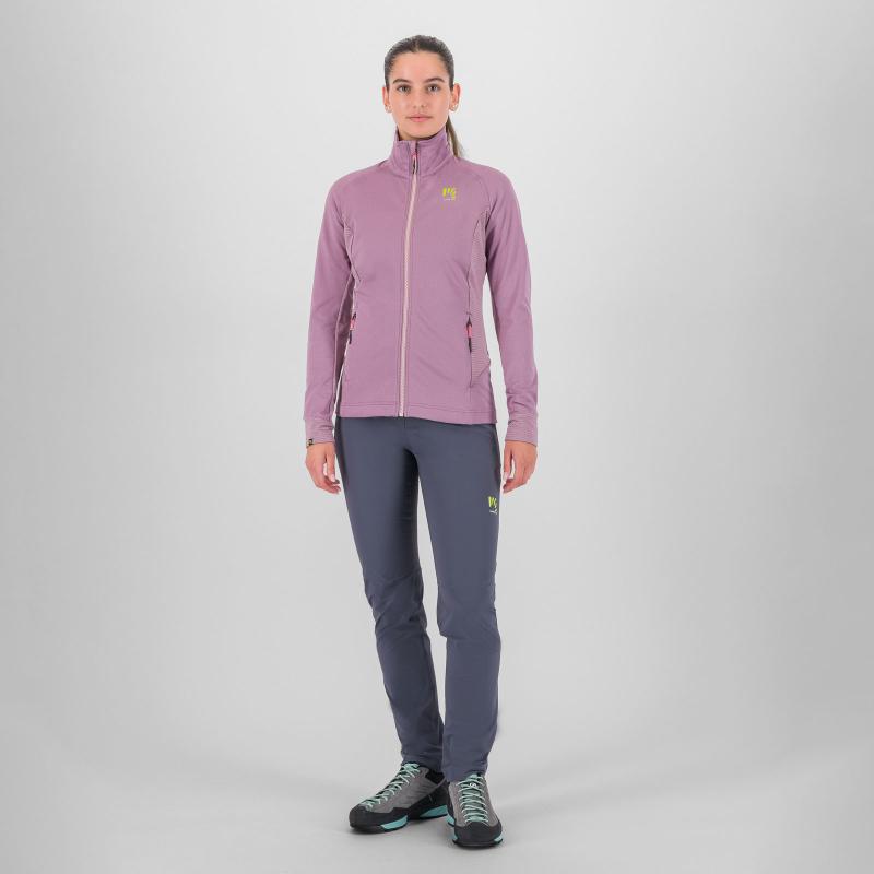 Karpos PIZZOCCO EVO FULL-ZIP dámska flíska valerian/nirvana