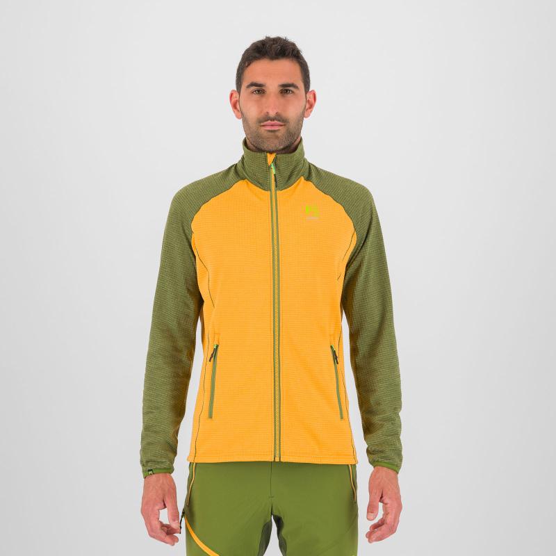 Karpos AMBRIZZOLA FULL-ZIP mikina radiant/cedar green