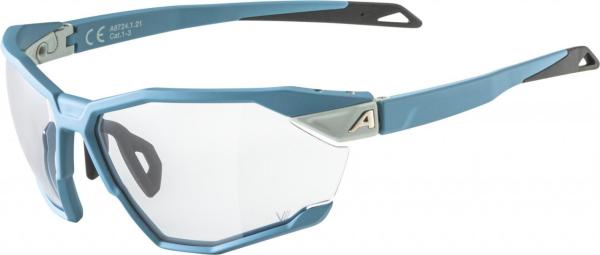ALPINA Cyklistické okuliare TWIST SIX V dymová modrá matná