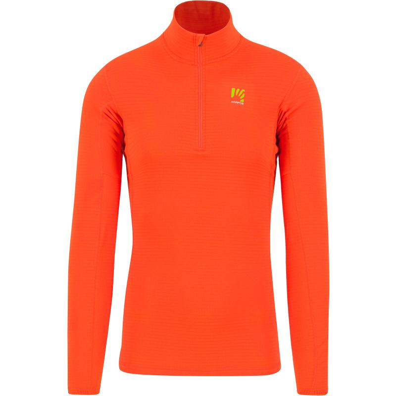 Karpos CRODA LIGHT HALF ZIP flíska Spicy Orange