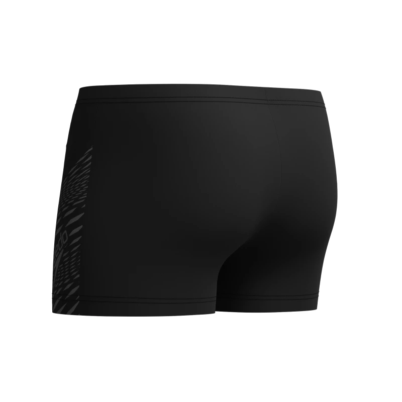 Pánske plavky Speedo Medley Logo Aquashort čierna/šedá 3