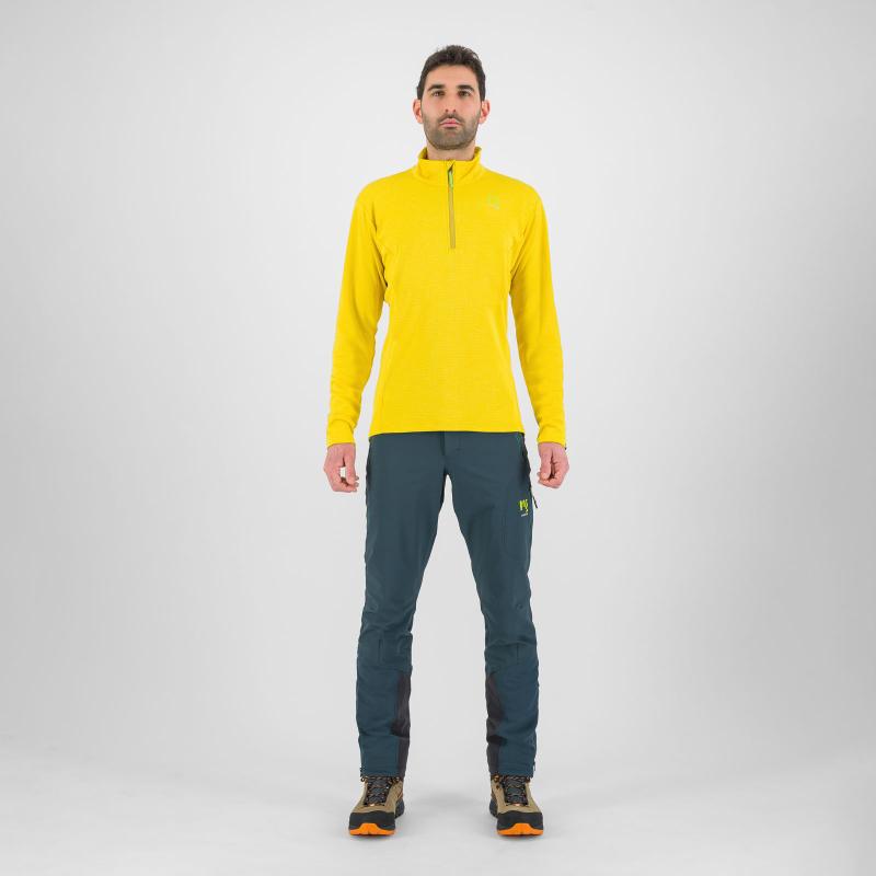 Karpos PIZZOCCO HALF ZIP flíska Sulphur