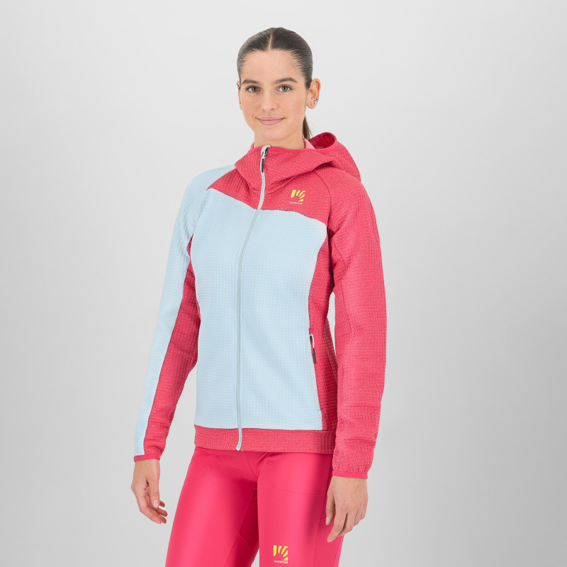 Karpos AVERAU dámska FULL-ZIP mikina s kapucňou skywriting/innuendo 4