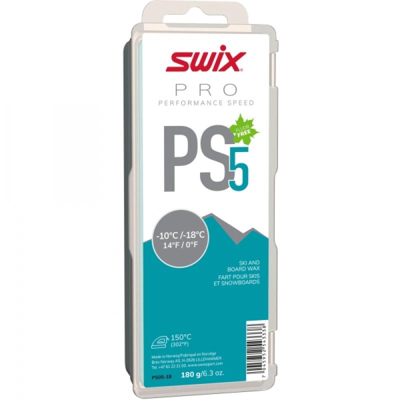 SWIX sklzový vosk Pure speed PS 5 180g