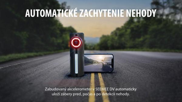 Svetlo SEEMEE DV CAMERA zadné 4f USB čierne