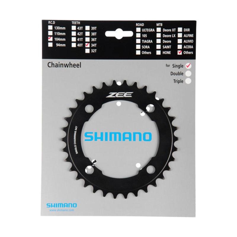 SHIMANO prevodník 34z. M640 ZEE čierny 104mm