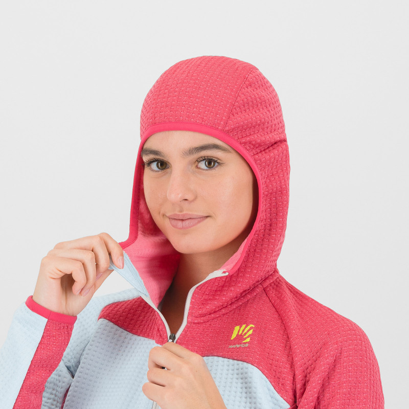 Karpos AVERAU dámska FULL-ZIP mikina s kapucňou skywriting/innuendo 6