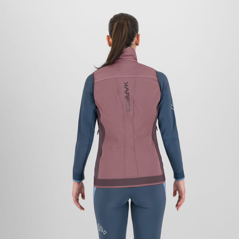 Karpos Alagna Plus Evo Dámska Vesta Deco Rose/Huckleberry 3